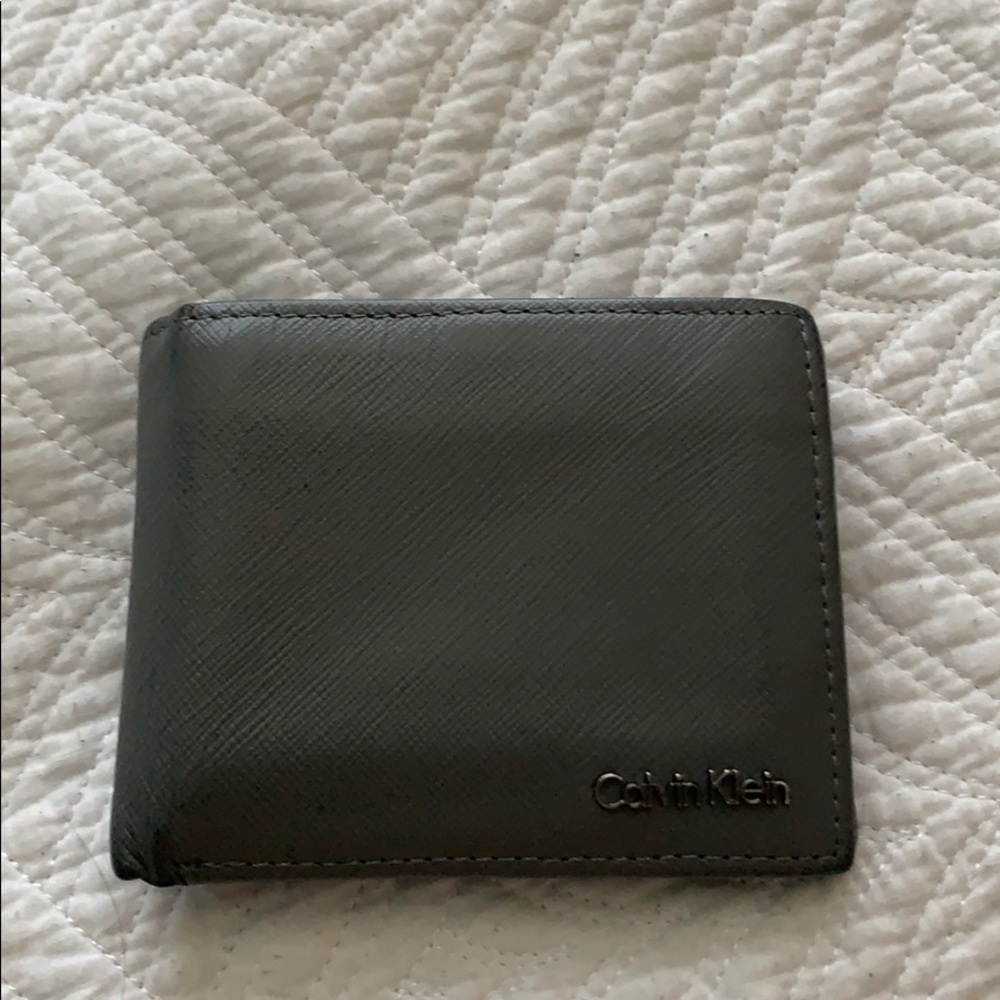 Grey Calvin Klein Wallet